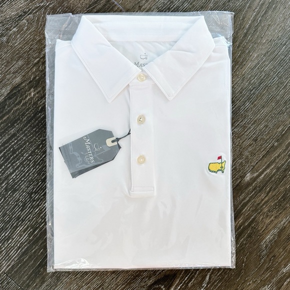 Masters Other - NWT MASTERS Tech Performace White Polo, Augusta Golf Tournament